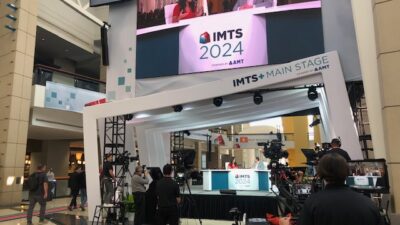 AI and warehouse automation were prominent at IMTS 2024 in Chicago. Credit: Stephanie Neil