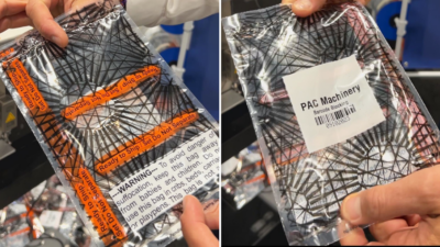 PAC Machinery's barcode blocking bags are engineered for online shopping and Amazon resellers as they are designed to prevent internal barcodes from being scanned.