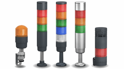 Schneider Electric Harmony XVB7 Modular Tower Lights. Source: Schneider Electric