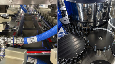 Packaging OEM previews machinery that will be on display at Pack Expo Las Vegas. Bartelt Packaging’s MAG-B horizontal form fill seal machine (left of image), and Antares Vision Group’s VRI-VI 060 S visual and leak detection system (right side of image). S