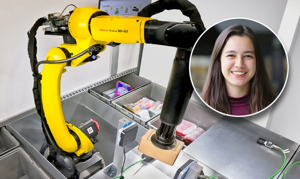 Stacey Harimoto, senior engineer at Fanuc America, joined The Downtime podcast to discuss AI-driven tote consolidation robotics for warehousing and material handling.”