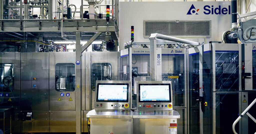 Sidel’s Aseptic Combi Predis system at Sibeg’s Catania facility ensures dry preform decontamination and aseptic PET beverage production with high throughput and operational flexibility.