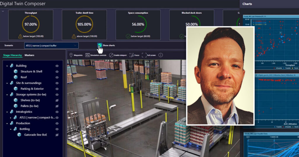 Bobby Cook (shown at right) of Siemens Digital Industries Software spoke with Packaging OEM about Xcelerator’s access for startups and SMBs. The collaboration with PepsiCo brings together Siemens’ industrial AI expertise and digital twins with NVIDIA’s AI and visualization.