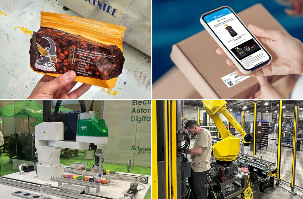 Among the most viewed stories from the first six months of 2026: Sun Centre USA’s POUCH3 Cuboid format, Amazon Transparency’s 2D barcode traceability work, a Schneider Electric robot, and a Combi Packaging Systems employee working on an end-of-line robotic system.