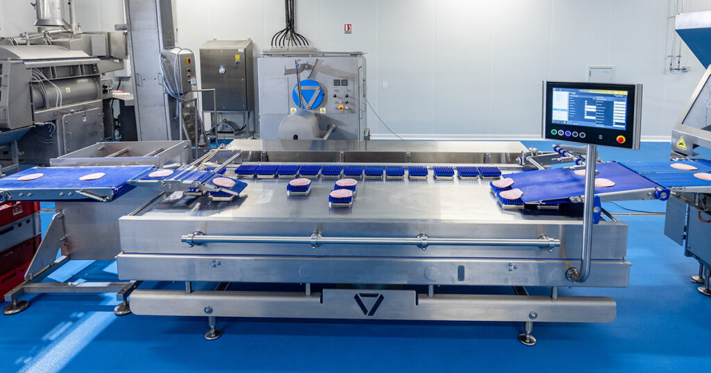 Provisur’s Formax Free Movement System combines product handling functions into a programmable platform designed for food processing applications.