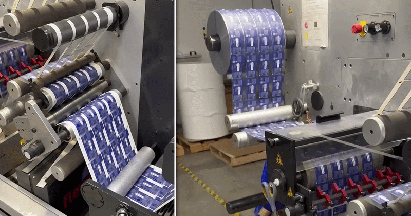 Calyx Containers uses digital printing, laser die cutting, and finishing processes to produce cannabis packaging labels at its Salt Lake City facility.